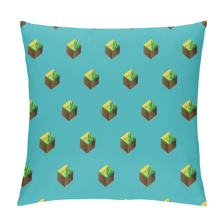 Personality  Colored Background With Different Accessories Pillow Covers