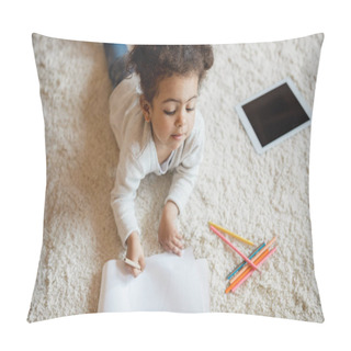 Personality  Little African American Girl Pillow Covers