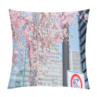Personality  Cherry Blossom Season Pillow Covers