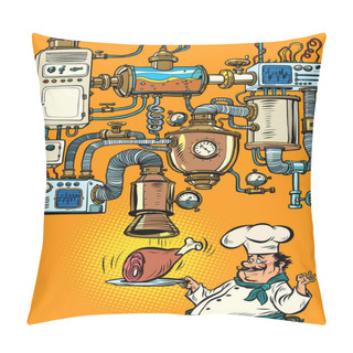 Personality  Pork Knuckle Fantastic Comic Machine Conveyor Pillow Covers