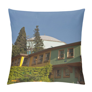 Personality  Bursa, Yesil District And Classical Ottoman Turkish Architecture Pillow Covers