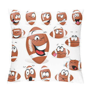 Personality  Rugby Ball Pillow Covers