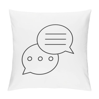 Personality  Message Line Icon Pillow Covers