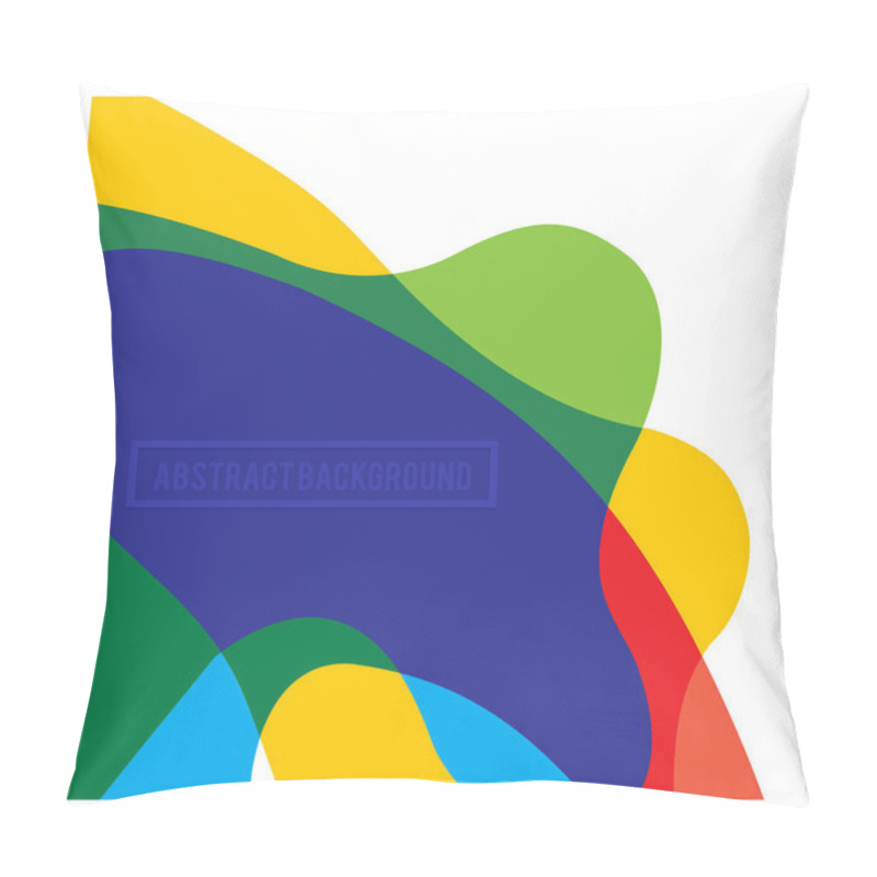 Personality  Colorful Wavy Pattern Pillow Covers