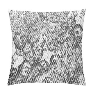 Personality  Vector Monochrome Glitch Art Background Pillow Covers