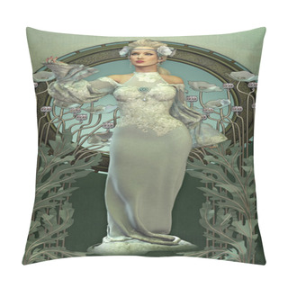 Personality  Victorian Beauty Pillow Covers