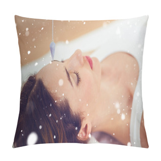 Personality  Composite Image Of Snow Pillow Covers