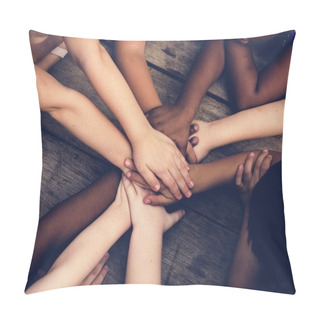 Personality  Hands Join Together  Pillow Covers