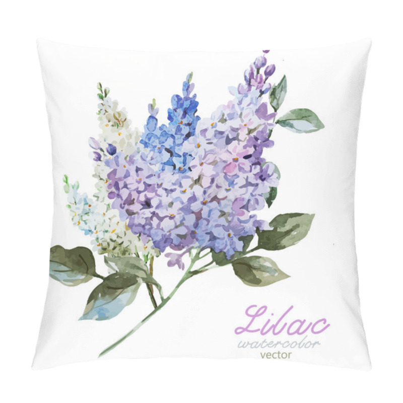 Personality  Lilac branch pillow covers