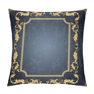 Personality  Vintage Ornament Frame   Pillow Covers