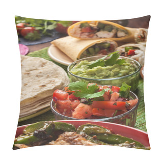 Personality  Traditional Mexican Food Pillow Covers