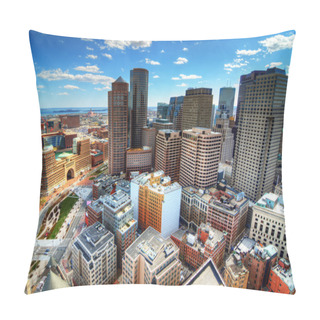 Personality  Downtown Boston Pillow Covers