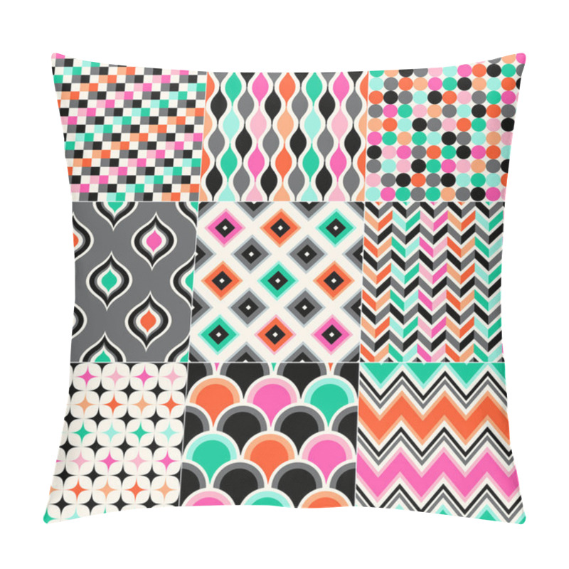 Personality  Vivid Geometric Patterns Pillow Covers