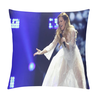 Personality  Tijana Bogicevic From Serbia Eurovision 2017 Pillow Covers