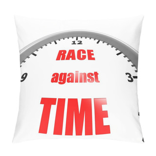 Personality  Race Against Time Pillow Covers