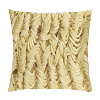Personality  Top View Full Frame Uncooked Raw Noodles Pillow Covers
