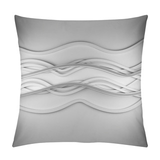 Personality  Wave Lines Backgound Pillow Covers