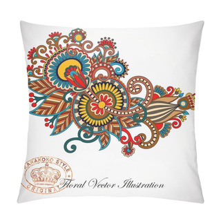Personality  Ornate Flower Design Pillow Covers