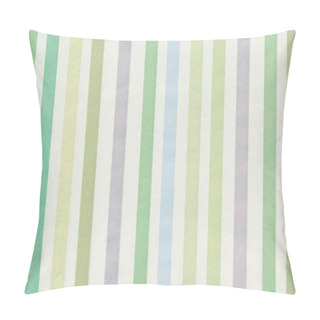 Personality  Soft-color Background With Colored Vertical Stripes Pillow Covers