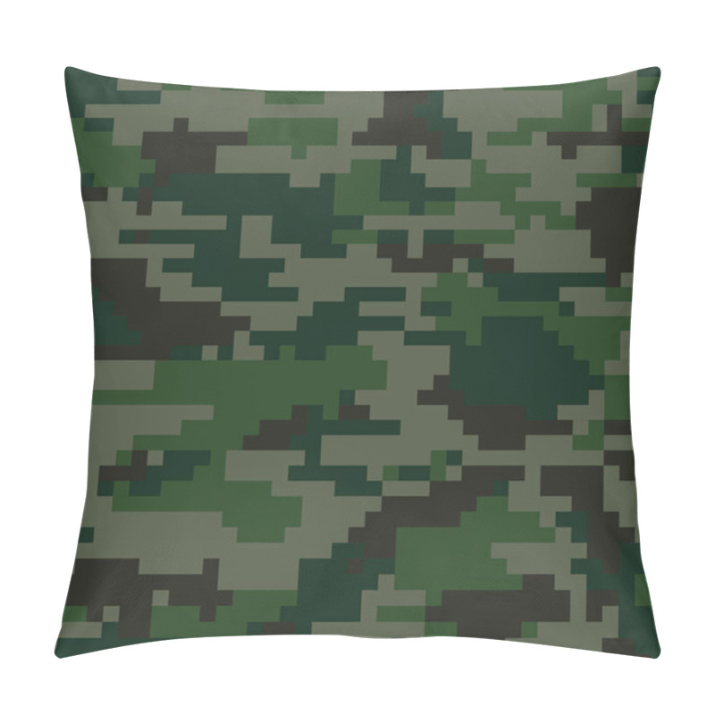 Personality  Digital pixel camouflage pillow covers