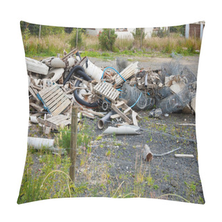 Personality  Heap Of Construction Waste Pillow Covers