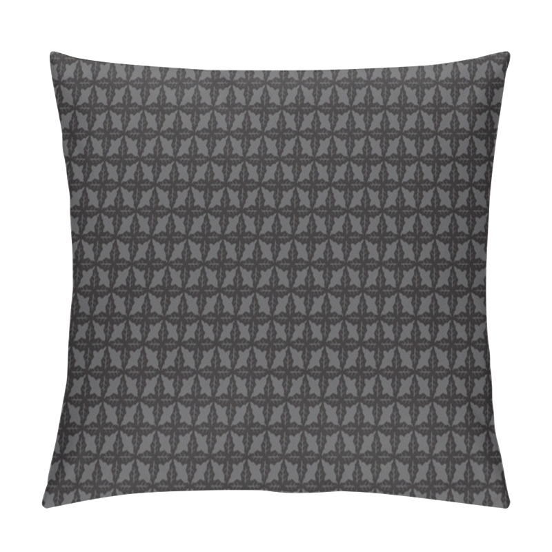 Personality  Black Seamless Small Print Pattern Background For Wallpaper Pillow Covers