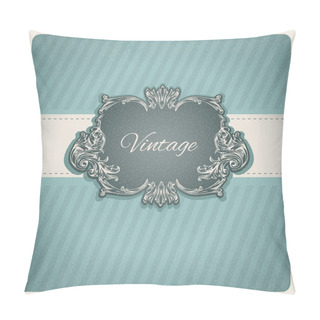Personality  Vintage Frame  Vector Illustration  Pillow Covers