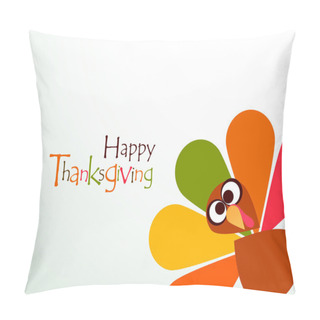 Personality  Thanksgiving Background. EPS 10. Pillow Covers