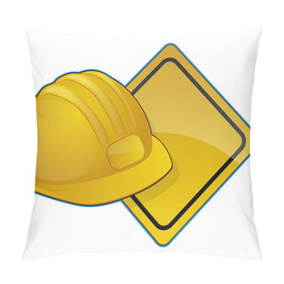 Personality  Road Construction Icon Pillow Covers
