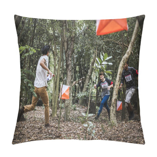 Personality  Outdoor Orienteering Check Point Activity Pillow Covers