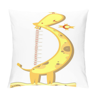 Personality  Baby Height Measure Pillow Covers