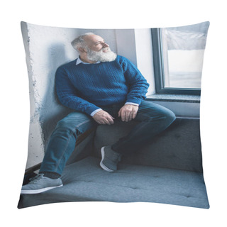 Personality  Stylish Senior Man Pillow Covers