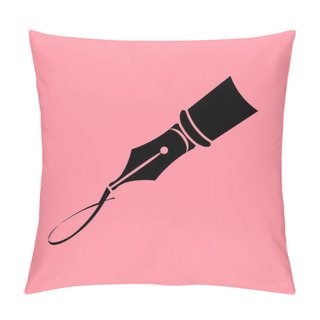 Personality  Fountain Pen Simple Icon Pillow Covers