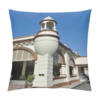 Personality  The Muhammadi Mosque A.k.a The Kelantan State Mosque In Kelantan, Malaysia Pillow Covers