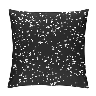 Personality  Black Abstract Background With Circles Pillow Covers