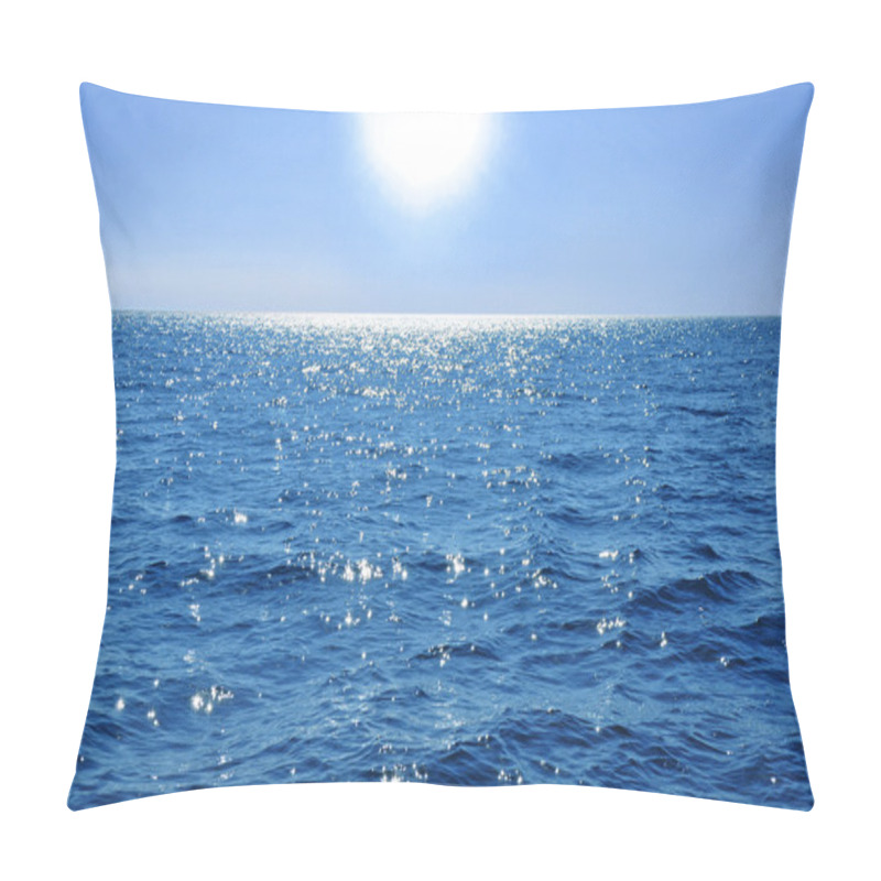 Personality  Blue sky and ocean pillow covers