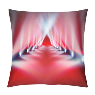 Personality  Runway Show, Light Performance. Vector Illustration. Pillow Covers