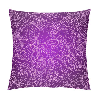 Personality  Paisley Pattern With Butterflies. Pillow Covers