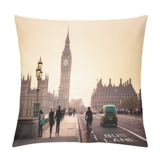 Personality  Westminster Bridge At Sunset, London, UK Pillow Covers