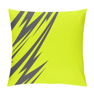 Personality  Abstract Spikes Background With Some Copy Space Area Pillow Covers