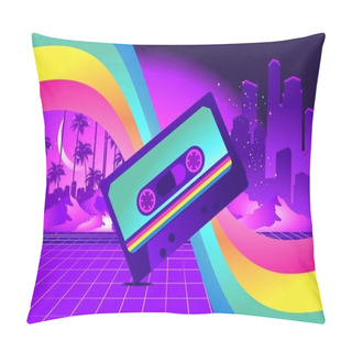 Personality  Retro Style Pop Disco Pillow Covers