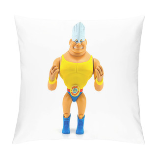 Personality  Rocky Gibraltar The Heavyweight Wrestler Pillow Covers