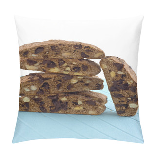 Personality  Chocolate Almond Biscotti Pillow Covers