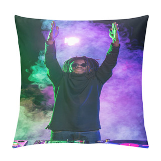 Personality  African American Club DJ  Pillow Covers