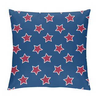 Personality  American Flag Stars Background Pillow Covers