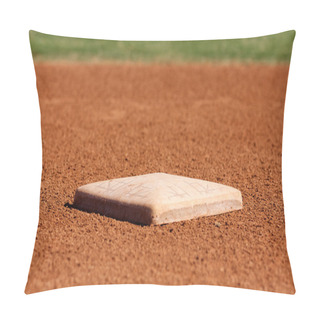 Personality  Second Base Of A Baseball Field Pillow Covers