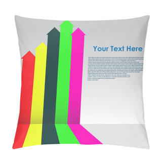 Personality  Beautiful Growing Arrows Concept Pillow Covers