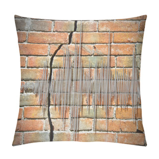 Personality  Earthquake Wave Graph Concept Image Pillow Covers