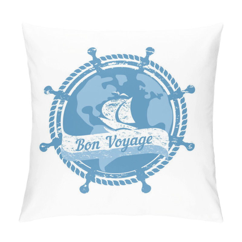 Personality  Nautical Emblem Concept Pillow Covers