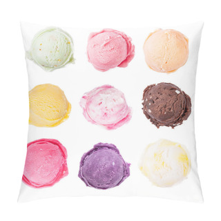 Personality Ice Cream Scoops Pillow Covers